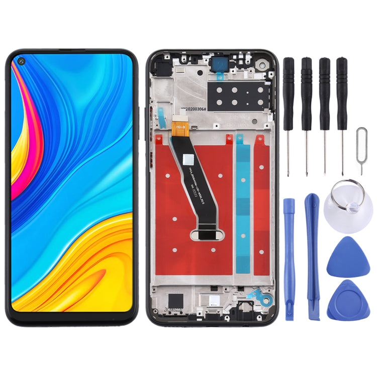 Écran LCD et numériseur complet avec châssis pour Huawei P40 Lite E
