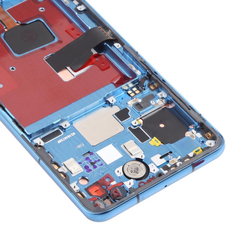 Pantalla LCD y digitalizador completo con marco para Huawei P40