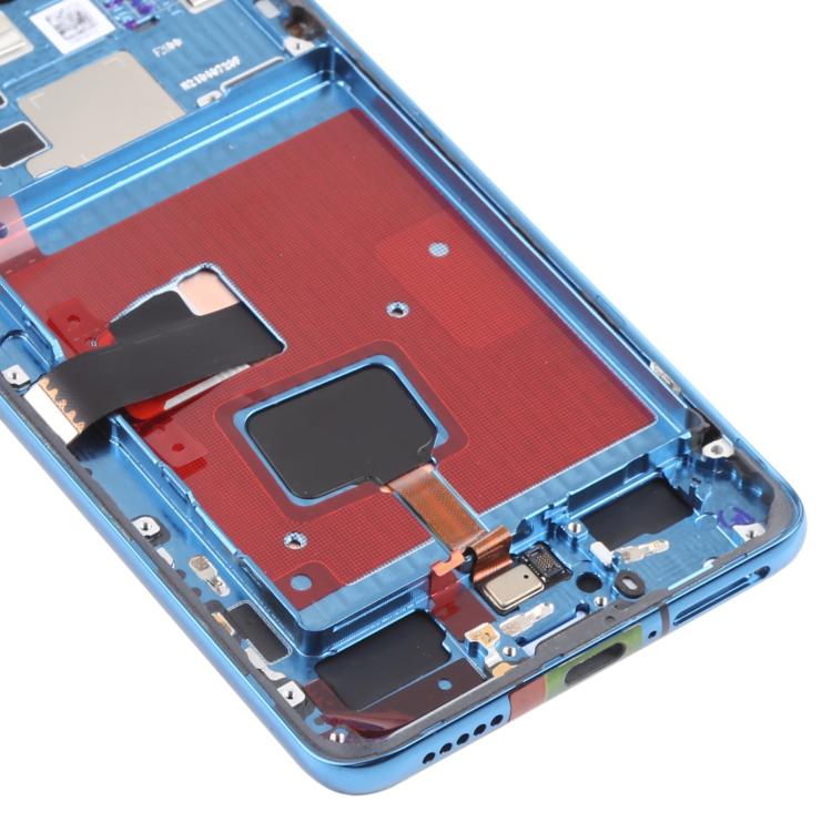 Pantalla LCD y digitalizador completo con marco para Huawei P40