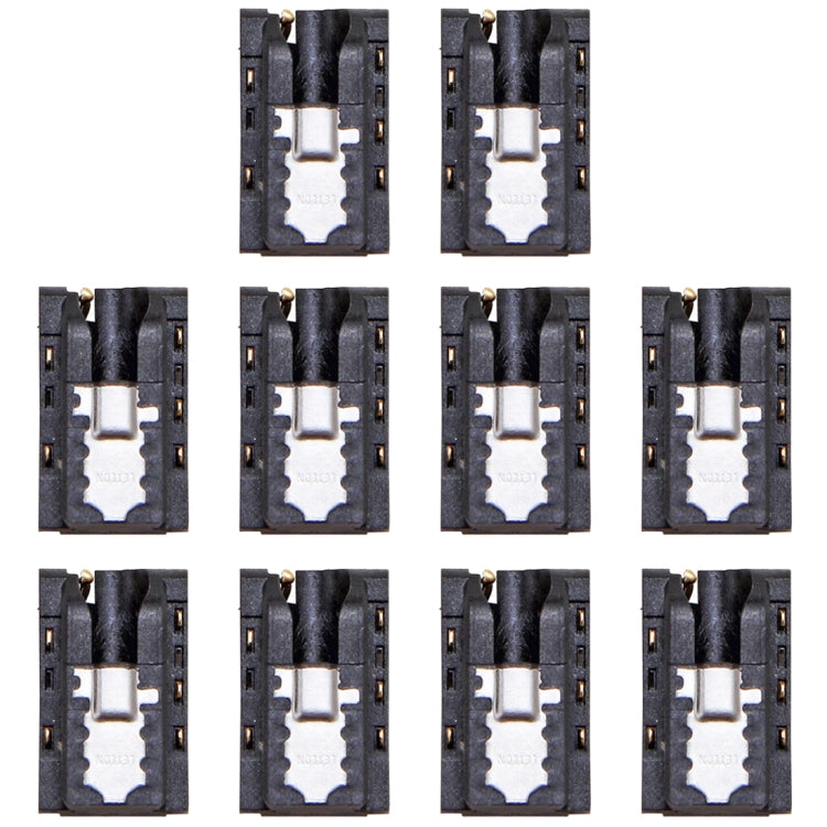 10 PCS Earphone Jack for Huawei Y6 2018, For Huawei Y6 2018