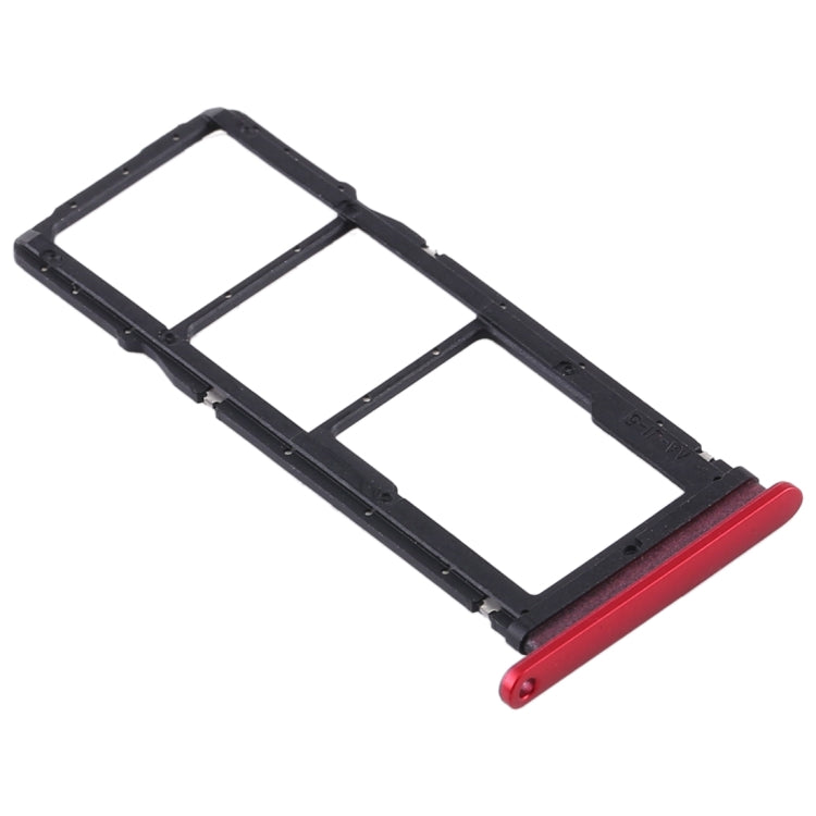 SIM Card Tray + SIM Card Tray + Micro SD Card Tray for Huawei Y7p, For Huawei Y7p