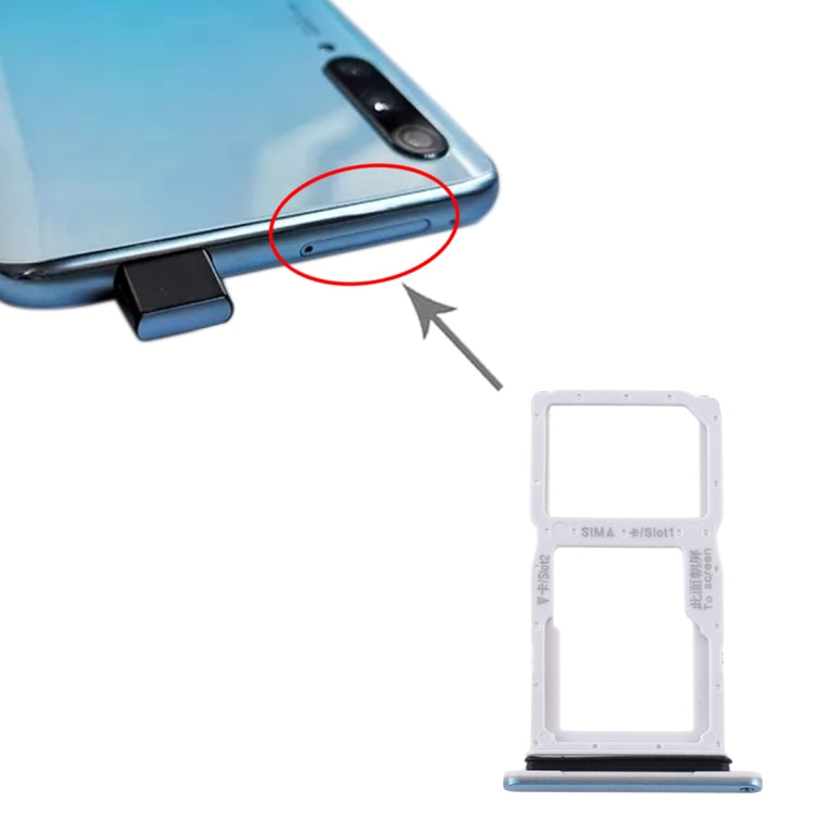 SIM Card Tray + SIM Card Tray / Micro SD Card Tray for Huawei Y9s 2020