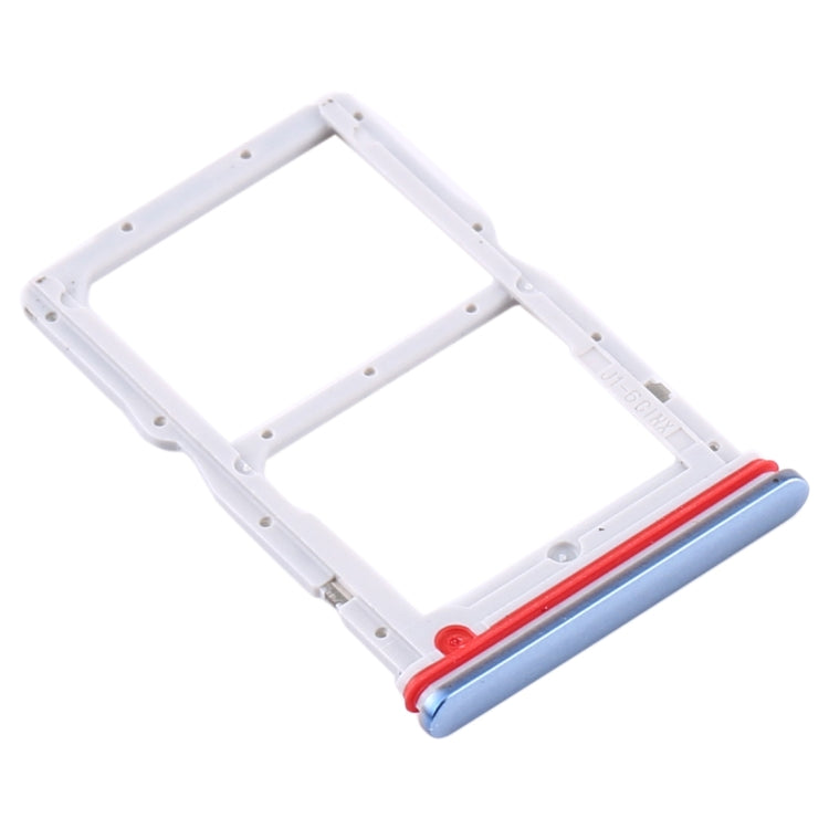 SIM Card Tray + NM Card Tray for Huawei P40 Lite 5G, For Huawei P40 Lite 5G