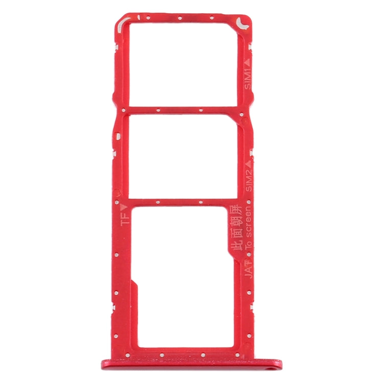 SIM Card Tray + SIM Card Tray + Micro SD Card Tray for Huawei Y6s (2019), For Huawei Y6s (2019)