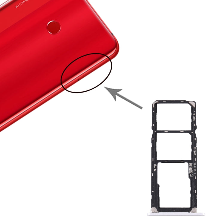 Bandeja para tarjeta SIM + Bandeja para tarjeta SIM + Bandeja para tarjeta Micro SD para Huawei Enjoy Max, Para Huawei Enjoy Max