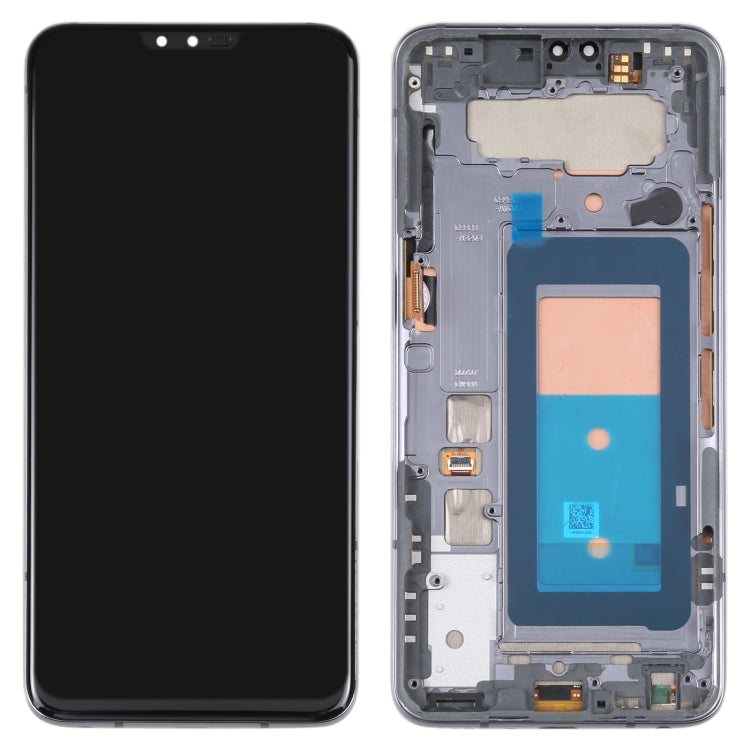LCD Screen and Digitizer Full Assembly With Frame for LG V50 ThinQ 5G LM-V500 LM-V500N LM-V500EM LM-V500XM LM-V450PM LM-V450, For LG V50 ThinQ 5G