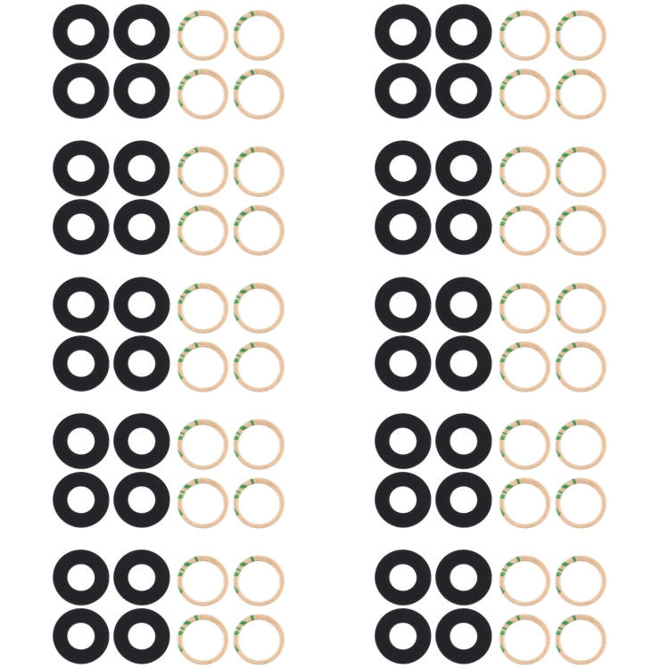 For OPPO Reno4 SE 10pcs Back Camera Lens, For OPPO Reno4 SE - BSPART