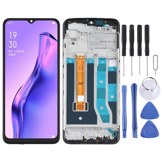 LCD Screen and Digitizer Full Assembly With Frame for OPPO A8 PDBM00, For OPPO A8 - BSPART