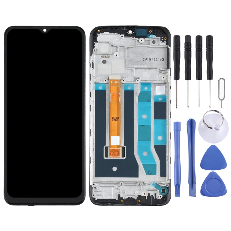 LCD Screen and Digitizer Full Assembly With Frame for OPPO A8 PDBM00, For OPPO A8 - BSPART
