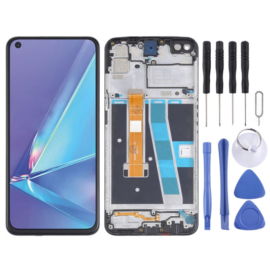 Original LCD Screen and Digitizer Full Assembly With Frame for OPPO A72(2020) LTE Version CPH2067, For OPPO A72
