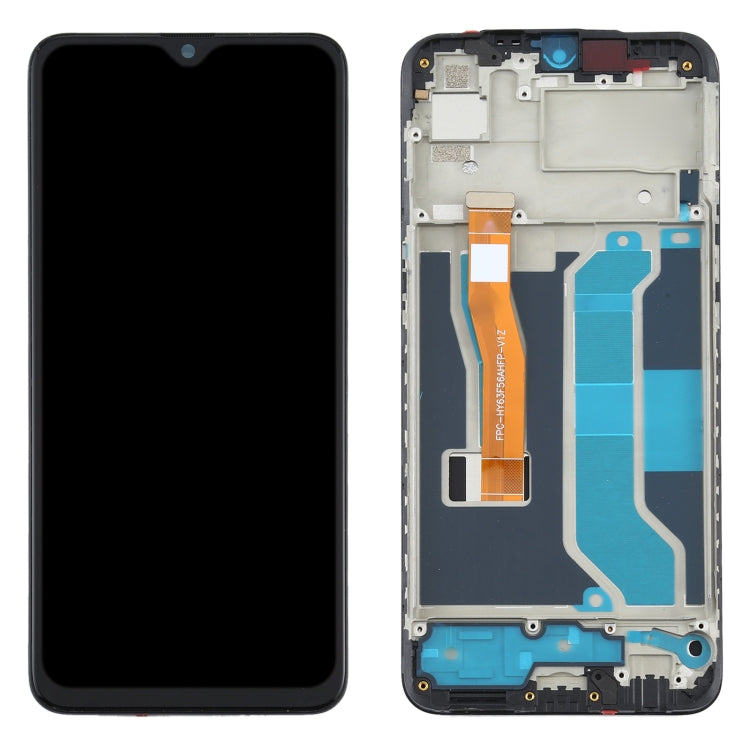 LCD Screen and Digitizer Full Assembly With Frame for OPPO Realme 3 Pro / Realme X Lite RMX1851