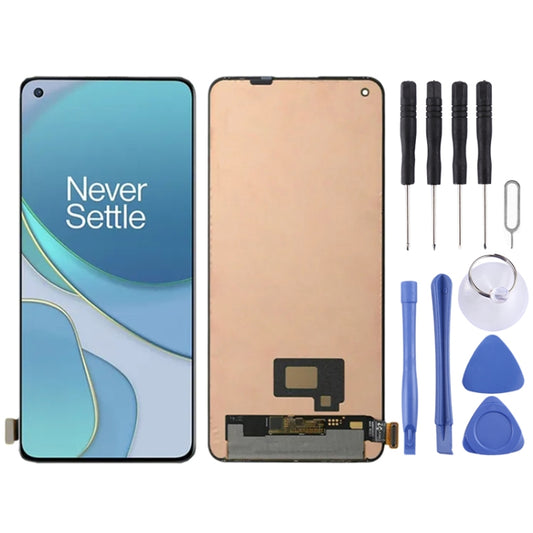 TFT LCD Screen For OnePlus 8T 5G KB2001 KB2000 KB2003 with Digitizer Full Assembly, Not Supporting Fingerprint Identification - BSPART