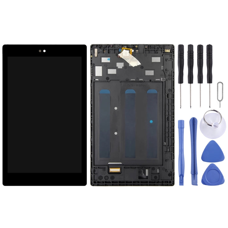 LCD Screen and Digitizer Full Assembly With Frame for Amazon Fire HD 8 (2018) 8th Gen L5S83A, For Amazon Fire HD 8 (2018)