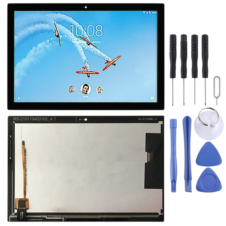 LCD Screen and Digitizer Full Assembly for Lenovo TAB4 10 REL Tablet TB-X504F TB-X504M TB-X504L, For Lenovo TAB4 10 REL Tablet