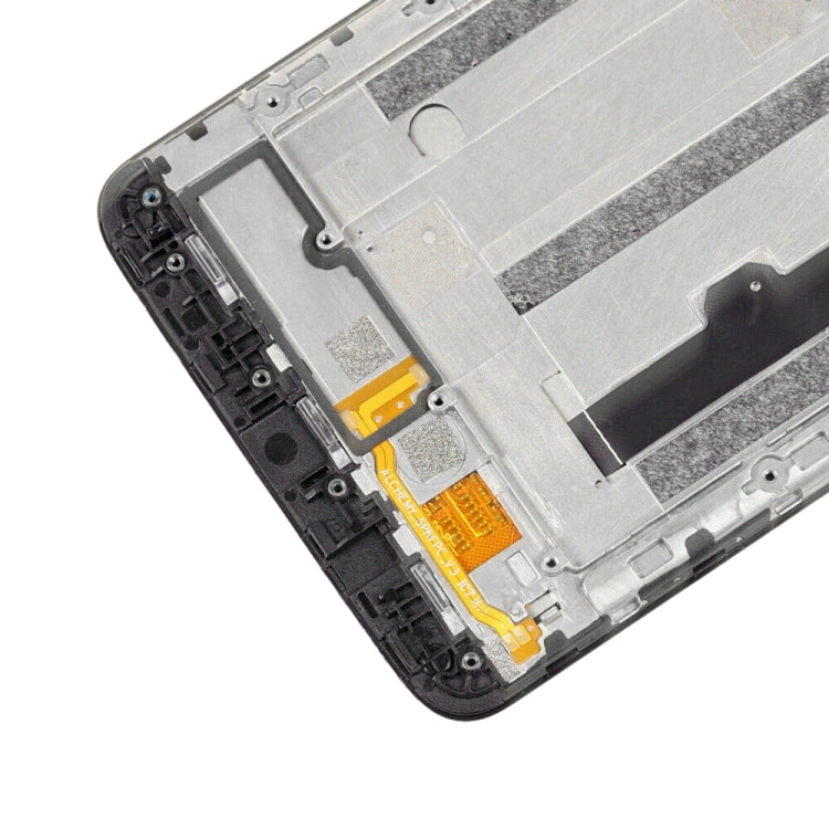 LCD Screen and Digitizer Full Assembly With Frame for T-Mobile Revvl Plus c3701a, For T-Mobile Revvl Plus(With Frame)