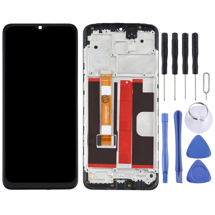 LCD Screen and Digitizer Full Assembly With Frame for OPPO A5 (2020) CPH1931 CPH1959 CPH1933 CPH1935 CPH1943, For OPPO A5 (2020) - BSPART