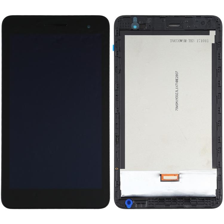 Pantalla LCD y digitalizador completo con marco para Huawei MediaPad T2 7.0 BGO-DL09/BGO-L03.