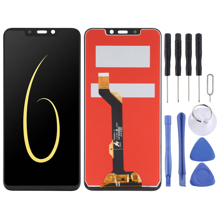 LCD Screen and Digitizer Full Assembly for Infinix Note 6 X610, For Infinix Note 6