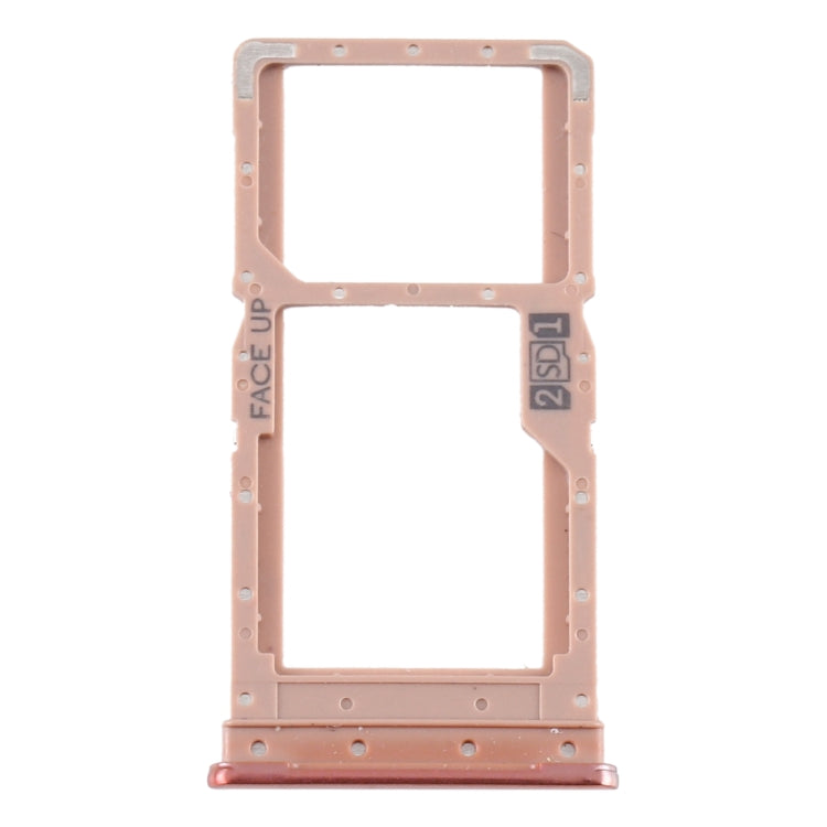 SIM Card Tray + SIM Card Tray / Micro SD Card Tray for Motorola Moto G9 Plus XT2087-1, For Motorola Moto G9 Plus