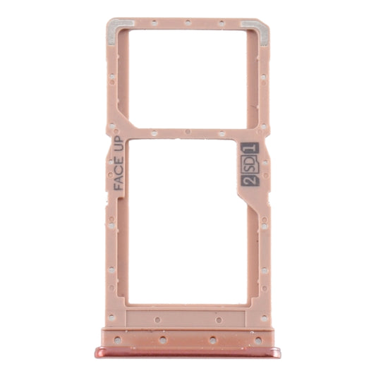 SIM Card Tray + SIM Card Tray / Micro SD Card Tray for Motorola Moto G9 Plus XT2087-1, For Motorola Moto G9 Plus