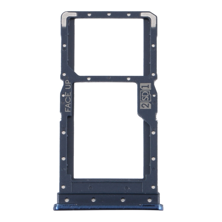 SIM Card Tray + SIM Card Tray / Micro SD Card Tray for Motorola Moto G9 Plus XT2087-1, For Motorola Moto G9 Plus