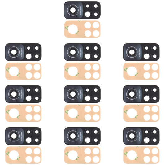 10 PCS Back Camera Lens for Xiaomi Mi 10T 5G / Redmi K30S / M2007J3SC, M2007J3SY, For Xiaomi Mi 10T 5G