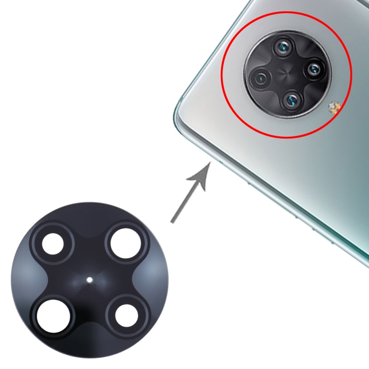 10 PCS Back Camera Lens for Xiaomi Redmi K30 Ultra / M2006J10C, For Xiaomi Redmi K30 Ultra