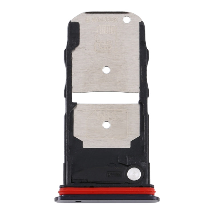 SIM Card Tray + SIM Card Tray / Micro SD Card Tray for Motorola Edge XT2063-3, For Motorola Edge