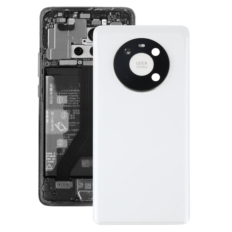 Original Battery Back Cover with Camera Lens Cover for Huawei Mate 40, For Huawei Mate 40 (Original)