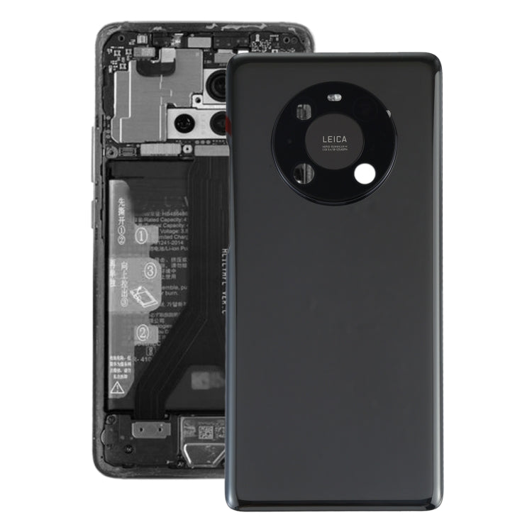 Cache arrière de batterie d'origine avec cache d'objectif pour Huawei Mate 40 Pro (Original)