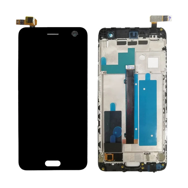 LCD Screen and Digitizer Full Assembly with Frame For ZTE Blade V8 BV0800, For ZTE Blade V8
