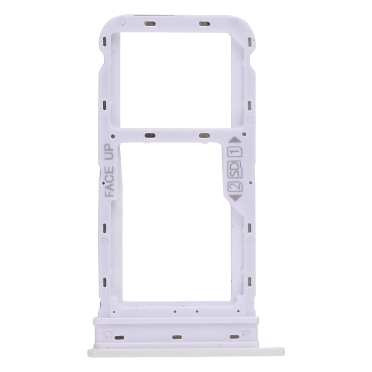 SIM Card Tray + Micro SD Card Tray for Motorola Moto G8, For Motorola Moto G8