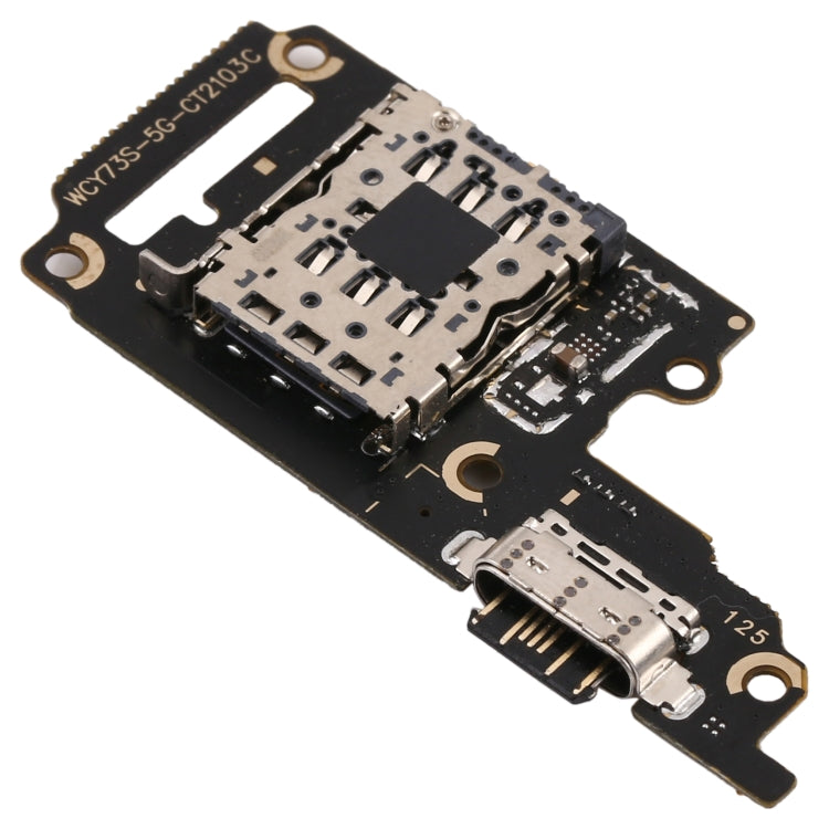 For Vivo Y73s / S7e V2031A Charging Port Board With SIM Card Socket, For Vivo Y73s / S7e