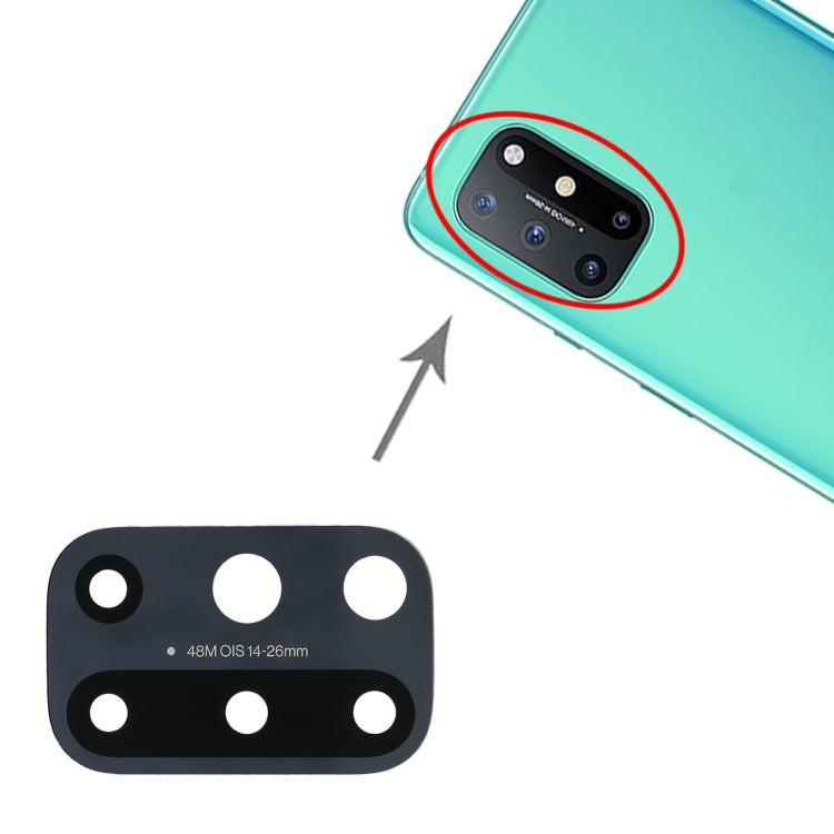 For OnePlus 8T 10pcs Back Camera Lens, For OnePlus 8T