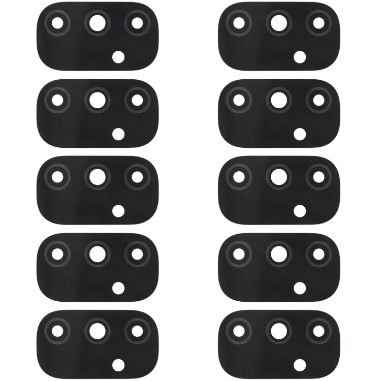 For OnePlus Nord N100 10pcs Back Camera Lens, For OnePlus Nord N100