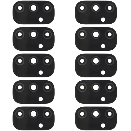 For OnePlus Nord N100 10pcs Back Camera Lens, For OnePlus Nord N100