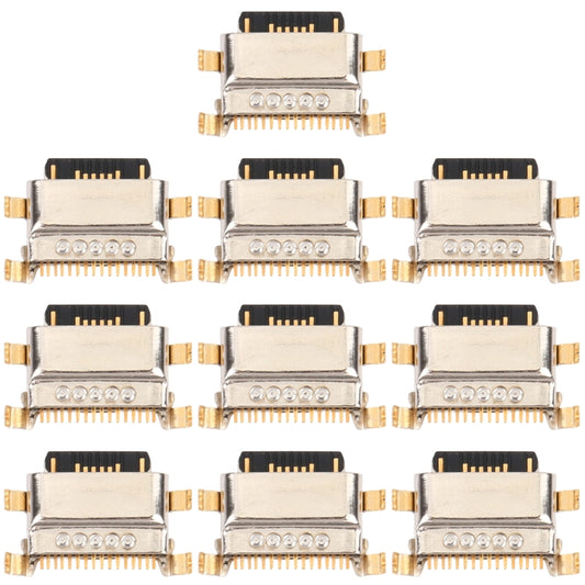 10 PCS Charging Port Connector for Xiaomi Mi CC9e / A3, For Xiaomi Mi CC9e
