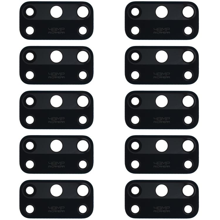 For OPPO K7x PEAM00 10pcs Back Camera Lens, For OPPO K7x