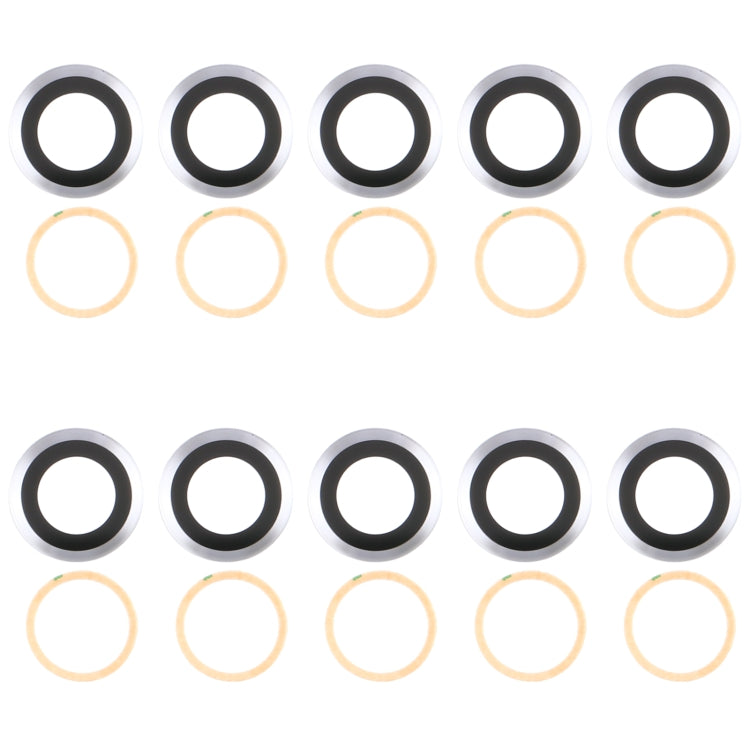 10 PCS Back Camera Lens for Xiaomi Mi 11 M2011K2C M2011K2G, For Xiaomi  Mi 11