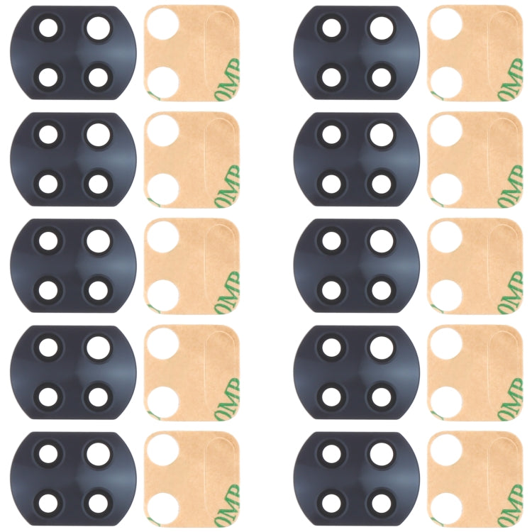 10 PCS Back Camera Lens for Xiaomi Mi 10T Lite 5G M2007J17G, For Xiaomi Mi 10T Lite 5G