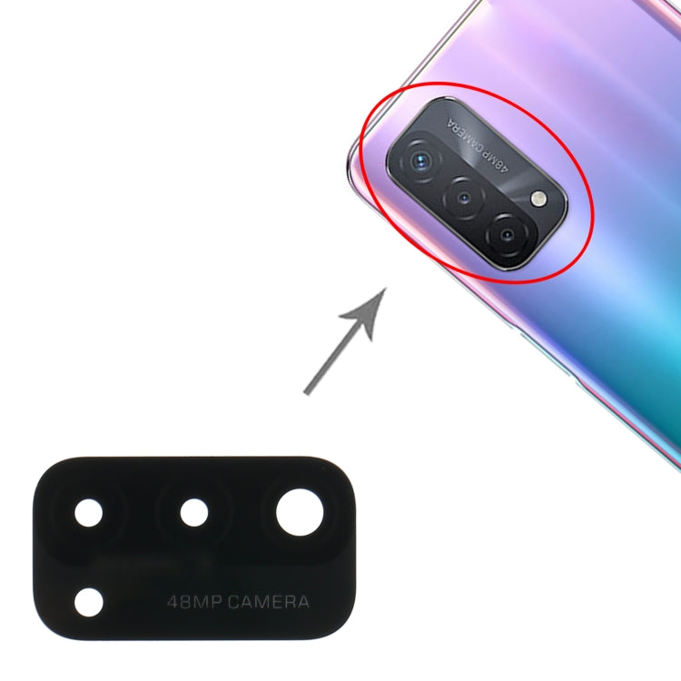 For OPPO A93 5G PCGM00 PEHM00 10pcs Back Camera Lens, For OPPO A93 5G
