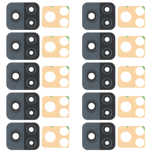 For Vivo iQOO U3 V2061A 10pcs Back Camera Lens, For Vivo iQOO U3
