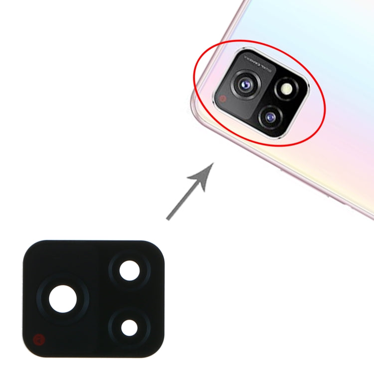 For Vivo Y52S V2057A 10pcs Back Camera Lens, For Vivo Y52S - BSPART