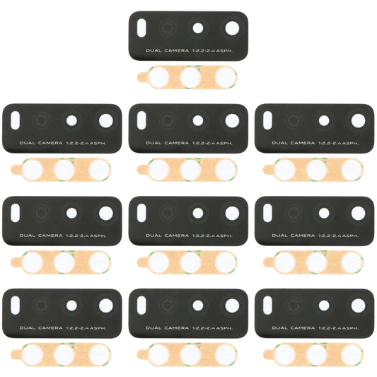 For Vivo Y11s / Y30 Standard / Y30G / Y12s / Y12a / Y12s 2021 10pcs Back Camera Lens, For Vivo Y11s/ Y30 Standard / Y30G / Y12s / Y12a / Y12s 2021