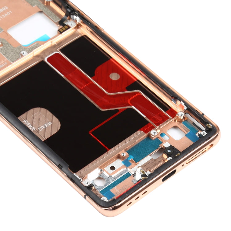 For OPPO Find X2 Pro CPH2025 PDEM30 Original Front Housing LCD Frame Bezel Plate, For OPPO Find X2 Pro