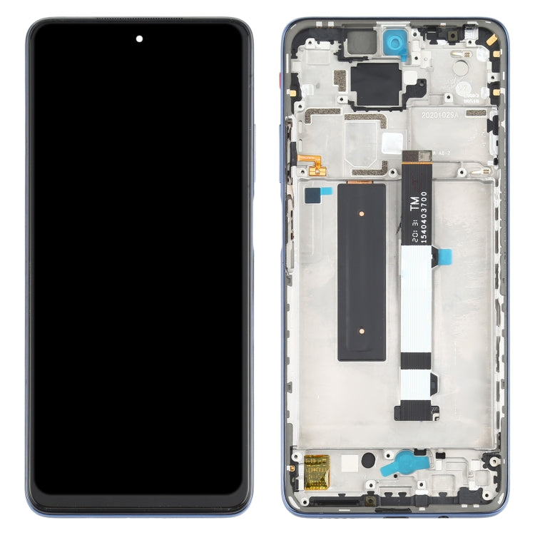 Original LCD Screen and Digitizer Full Assembly with Frame for Xiaomi Redmi Note 9 Pro 5G / Mi 10T Lite 5G M2007J17C M2007J17G, For Xiaomi Redmi Note 9 Pro 5G, For Xiaomi Redmi Note 9 Pro 5G (Original) - BSPART