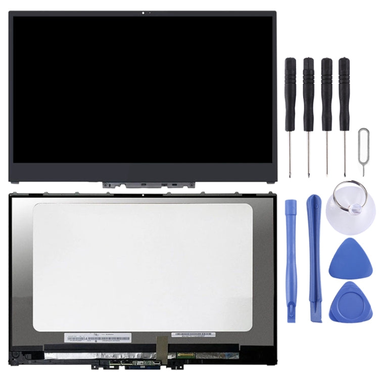 1920 x 1080 FHD 30 Pin LCD Screen and Digitizer Full Assembly with Frame for Lenovo Yoga 720-15 720-15IKB, For Lenovo Yoga 720-15 (1920 x 1080)
