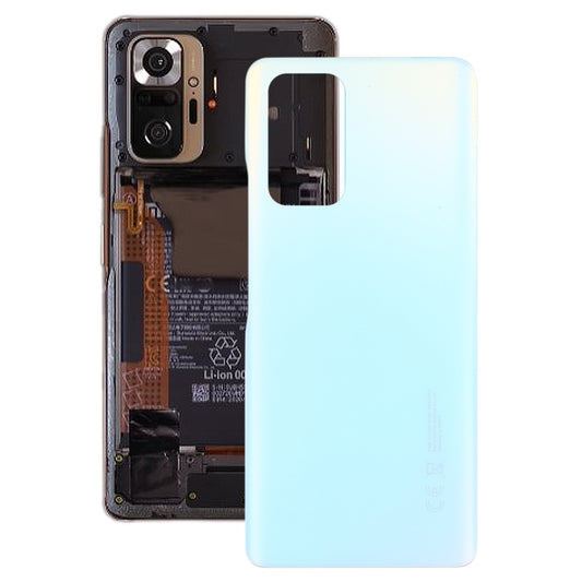 Cache arrière d'origine pour Xiaomi Redmi Note 10 Pro Max / Redmi Note 10 Pro 4G / Redmi Note 10 Pro (Inde) M2101K6P M2101K6G M2101K6I M2101K7AI M2101K7AG, pour Xiaomi Redmi Note 10 Pro Max (Original), pour Xiaomi Redmi Note 10 Pro Max