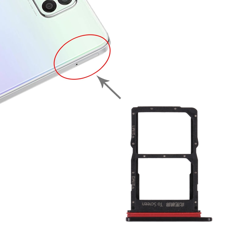 SIM Card Tray + SIM Card Tray for Huawei Nova 8 SE, For Huawei Nova 8 SE