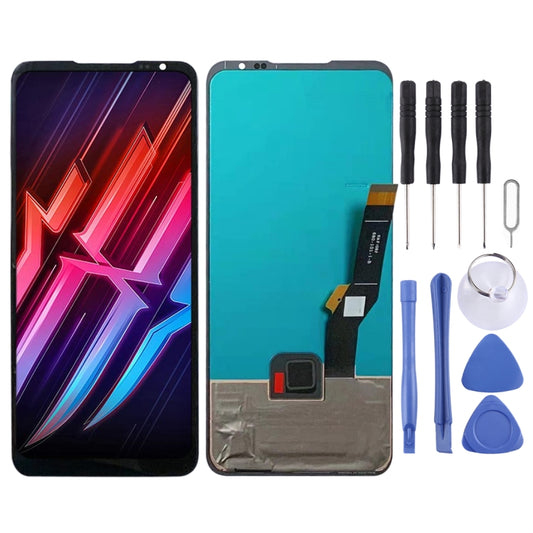 OLED Material LCD Screen and Digitizer Full Assembly for ZTE Nubia Red Magic 6 / Nubia Red Magic 6 Pro